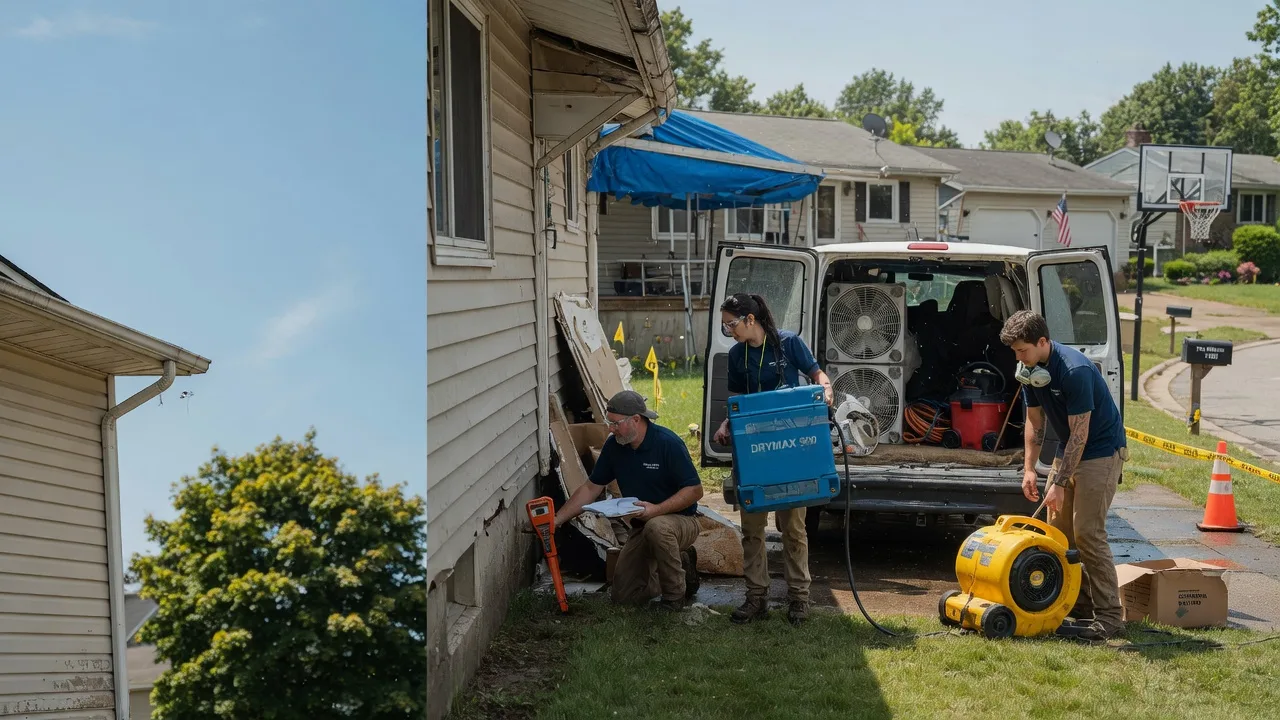 Ceiling Leak Cleanup in Vowinckel, PA near me